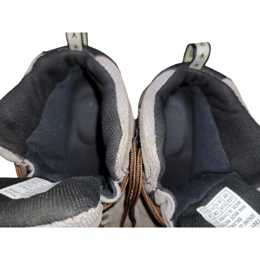 Vasque Breeze Waterproof Hiking Boots‎ Youth Size 6 M Gray Leather Trail Shoes